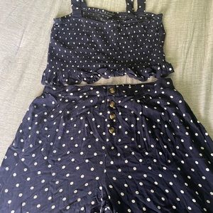 American Eagle - two piece crop set